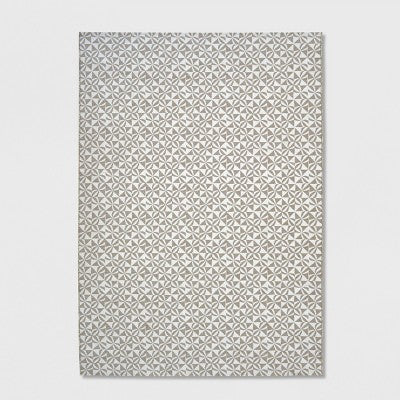 Cameo Outdoor Rug Gray/White - Opalhouse™