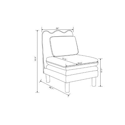 Bencia Slipper Chair Mustard - Opalhouse™ Designed With Jungalow™