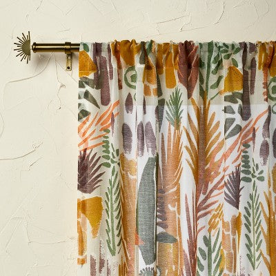 1pc Sheer Burnout Window Curtain Panel - Opalhouse™ Designed With Jungalow™