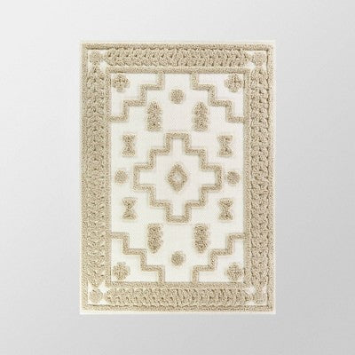 Outdoor Rug Tufted Geo Cream - Opalhouse™
