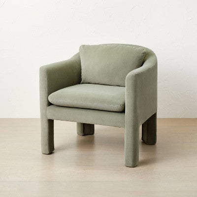 Linaria Fully Upholstered Velvet Accent Chair - Opalhouse™ Designed With Jungalow™