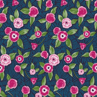  Marker Floral Coordinate Peel & Stick Wallpaper - Opalhouse™: Removable, Self-Adhesive, Bohemian Botanical Decor