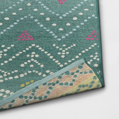  5' X 7' Outdoor Rug Global Aqua - Opalhouse™