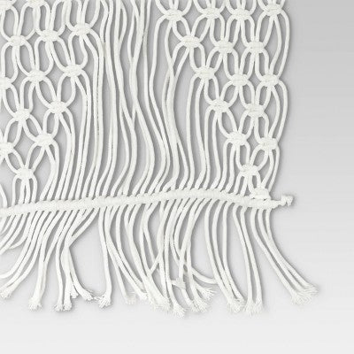  Cotton Macrame Runner White - Opalhouse™