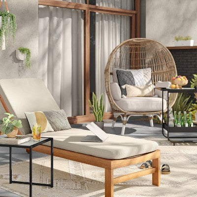  7' X 10' Sunset Moroccan Tapestry Woven Outdoor Rug Light Brown - Opalhouse™