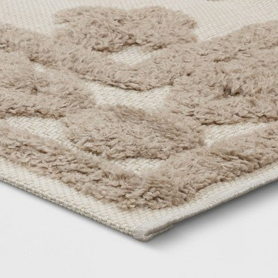  Outdoor Rug Tufted Geo Cream - Opalhouse™