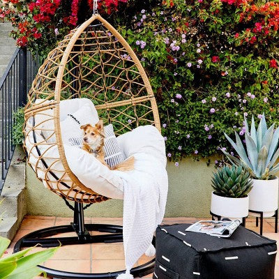  Britanna Patio Hanging Egg Chair - Natural - Opalhouse™