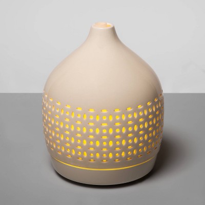  300ml Cutout Ceramic Color Changing Oil Diffuser White - Opalhouse™