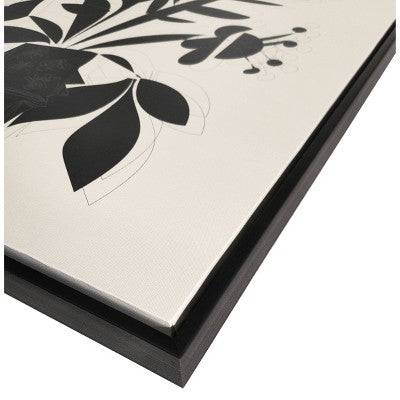  (Set Of 3) 24" X 30" Reductive Floral Framed Wall Canvas - Opalhouse™ Designed With Jungalow™