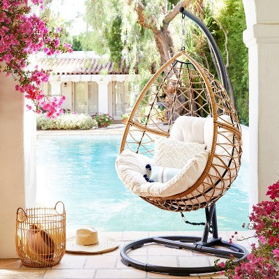  Britanna Patio Hanging Egg Chair - Natural - Opalhouse™