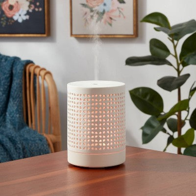  300ml Cut Pattern Diffuser White - Opalhouse™