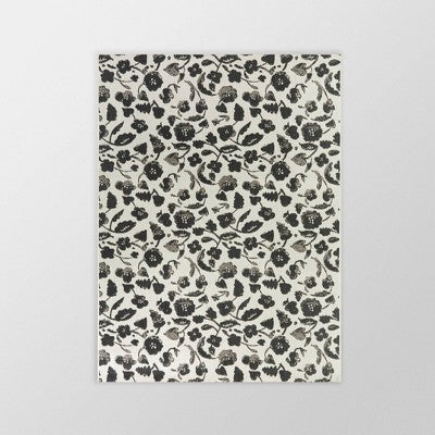  Floral Outdoor Rug Black - Opalhouse™