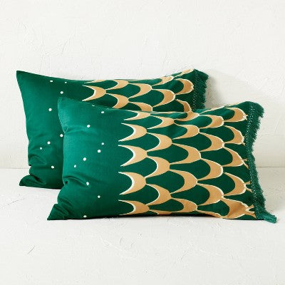  Full/Queen Printed Comforter & Sham Set Teal - Opalhouse™ Designed With Jungalow™